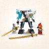 LEGO NINJAGO 71827 La super armure robot de Zane - Jeu de rôle Ninja pour gar...