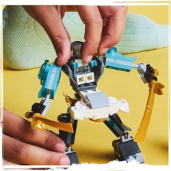 LEGO NINJAGO 71827 La super armure robot de Zane - Jeu de rôle Ninja pour gar...