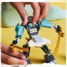 LEGO NINJAGO 71827 La super armure robot de Zane - Jeu de rôle Ninja pour gar...