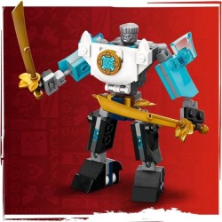 LEGO NINJAGO 71827 La super armure robot de Zane - Jeu de rôle Ninja pour gar...