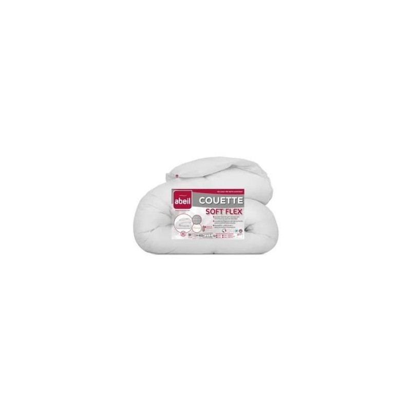ABEIL Couette chaude Aerelle Soft Flex - 240 x 260 - Blanc
