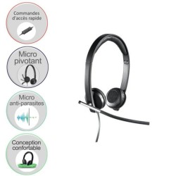 Casque - Filaire - Logitech...