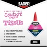 Colle textile - SADER - Tissus et textiles - Ourlets et customisation - Résis...