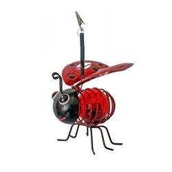 Coccinelle solaire clipsable - GALIX - Luminaires solaires - Métal/verre - 2 ...