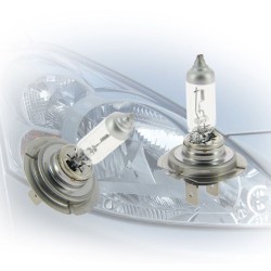 2 Ampoules Voiture H7 LIFE+100% 55W - MICHELIN - Feu de croisement, route, an...