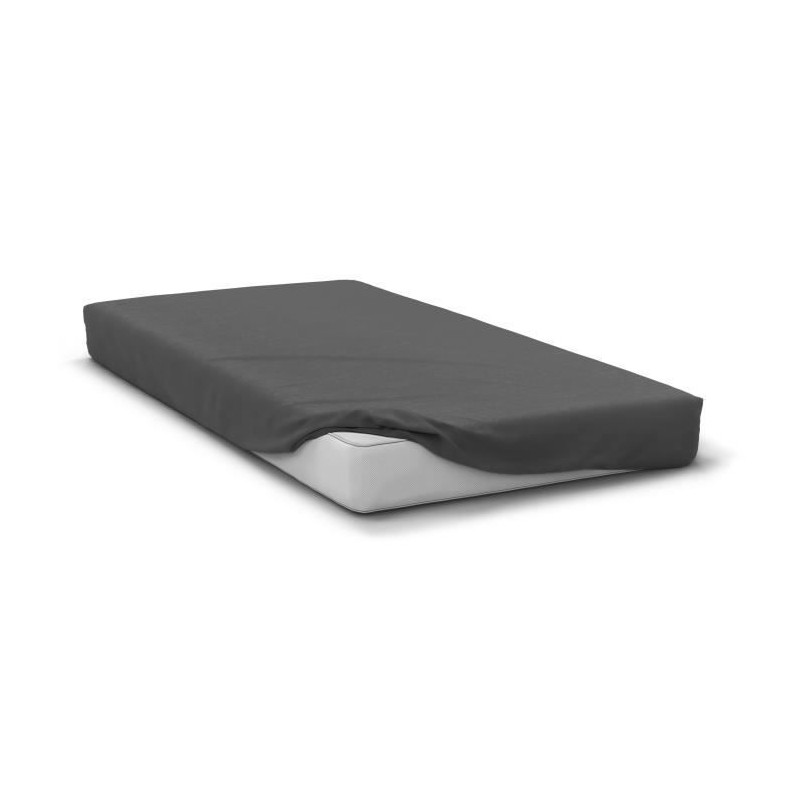 Drap housse - HOME LINGE PASSION - HP71762 - 90 x 190 cm + 30 cm bonnet - Mic...