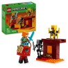 LEGO Minecraft 21266 La bataille de la lave du Nether - Jouet pour fans de je...