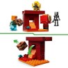 LEGO Minecraft 21266 La bataille de la lave du Nether - Jouet pour fans de je...