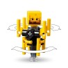 LEGO Minecraft 21266 La bataille de la lave du Nether - Jouet pour fans de je...