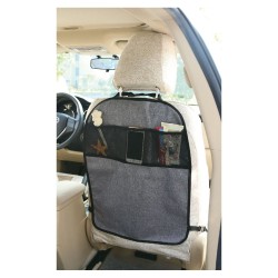 Protection De Siege Voiture TINEO Pour Bébé - Filet De Rangement - Fixation U...