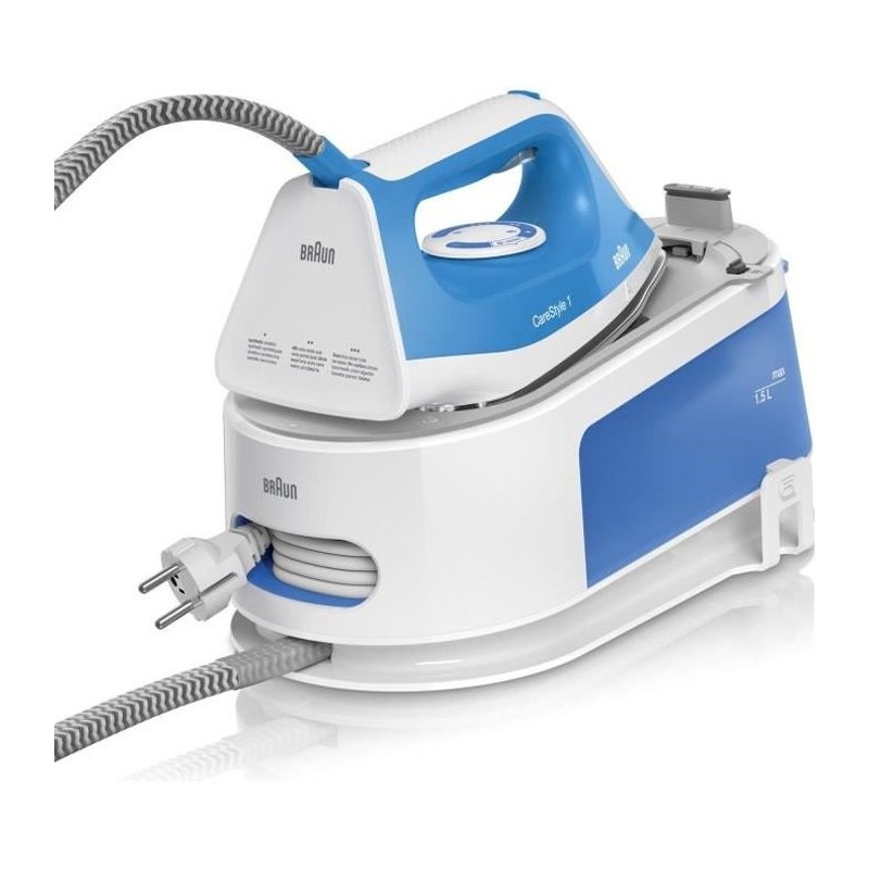 Centrale Vapeur - BRAUN - IS1012BL - Carestyle 1 - 5,5 bars - Pression Vapeur...