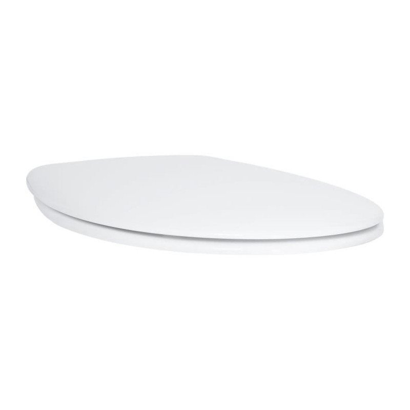 Abattant WC - GROHE - Bau Ceramic - Duroplast - Blanc alpin - SoftClose