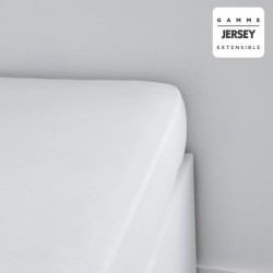Drap housse TODAY Essential - 160 x 200+25 cm - 1 personne - 100% Coton jerse...