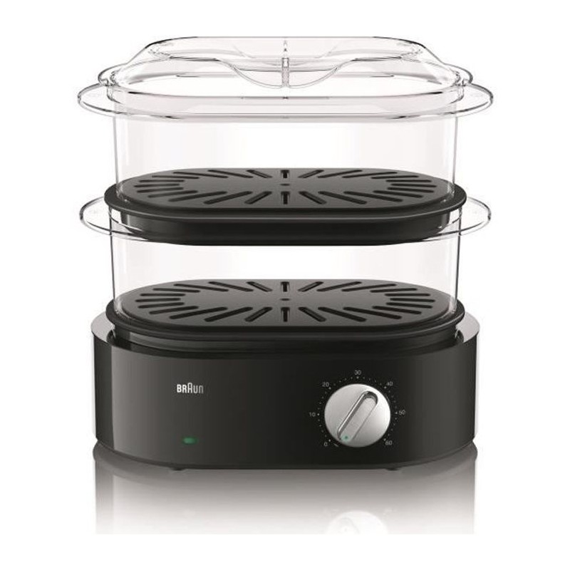 Cuiseur Vapeur - BRAUN - Identity FS 5100 - 850W - Turbo Vapeur - Minuteur