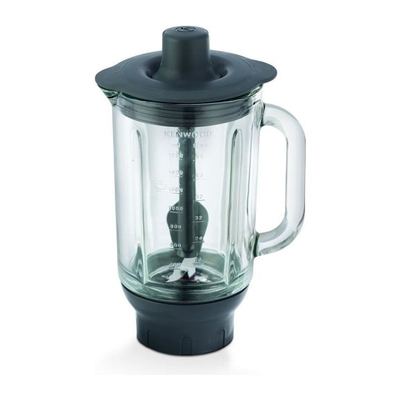 Accessoire blender verre 1,6L pour robot pâtissier KENWOOD KAH359GL - 4 lames