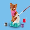 Moulage et peinture - Chat - Loisirs créatifs - SES CREATIVE - Pour