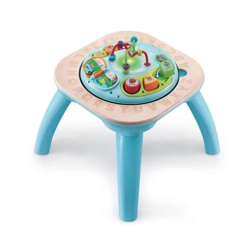 Table d'activités évolutive VTECH BABY - Nature - Jouet en bois certifié FSC ...