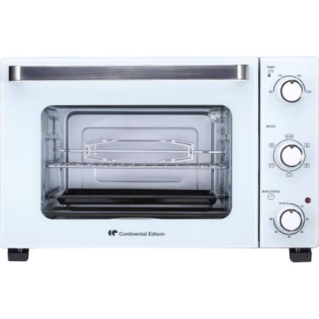 CONTINENTAL EDISON CEMF35W - Minifour électrique 35L blanc - 1500W - Rotisso...