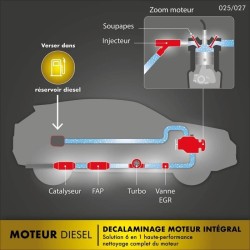 Decalaminage préventif moteur diesel preventif 250ml - FACOM - soupapes, comb...