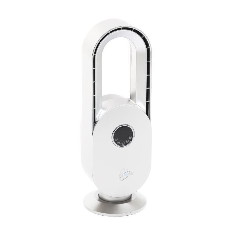 Ventilateur a poser sans pale - FARELEK - SILENT-AIR ARCH - 45W - Blanc et ar...