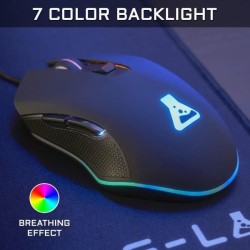 Souris Gamer Filaire - The G-Lab - KULT HELIUM - RGB - 6400 DPI - 6 Boutons -...