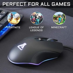 Souris Gamer Filaire - The G-Lab - KULT HELIUM - RGB - 6400 DPI - 6 Boutons -...