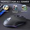 Souris Gamer Filaire - The G-Lab - KULT HELIUM - RGB - 6400 DPI - 6 Boutons -...