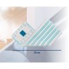 Housse  micro duo Leifheit 52123, housse de rechange pour balai serpilliere C...