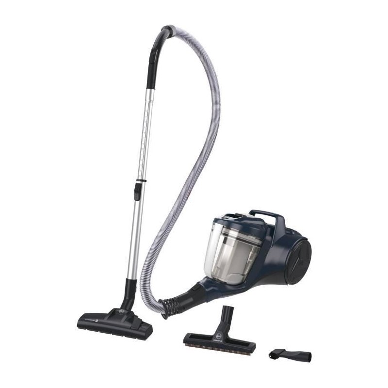 Aspirateur traineau sans sac - HOOVER - HP110HM - 700 W - 78 dBA - 2 L - Bleu
