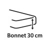 Drap housse - HOME LINGE PASSION - HP71767 - 140 x 190 cm + 30 cm bonnet - Mi...
