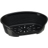 Panier-Corbeille SIESTA DELUXE Taille 2 - 49*36*17,5 cm - Noir -FERPLAST