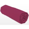 Drap-housse - LOVELY HOME - LH71608 - 160x200+35 cm - Fuchsia
