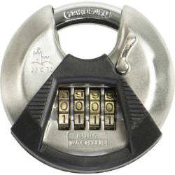 Cadenas cylindrique - BURG WACHTER - 23 C 70 SB - Acier inoxydable 70 mm, ouv...