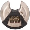 Cadenas cylindrique - BURG WACHTER - 23 C 70 SB - Acier inoxydable 70 mm, ouv...