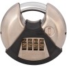 Cadenas cylindrique - BURG WACHTER - 23 C 70 SB - Acier inoxydable 70 mm, ouv...
