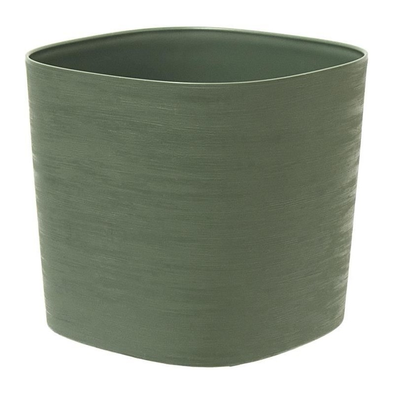 Pot avec réserve d'eau - GARDEN ID Respect - Vert-de-gris 20 x 20 cm - 100% d...
