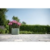 Pot avec réserve d'eau - GARDEN ID Respect - Vert-de-gris 20 x 20 cm - 100% d...