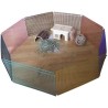 KERBL - Enclos 8 pieces 34x23cm - Pour hamster