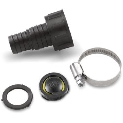 Adaptateur KÄRCHER 1 (25,4 mm) / 3/4 (19 mm) avec clapet anti-retour pour sor...