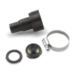 Adaptateur KÄRCHER 1 (25,4 mm) / 3/4 (19 mm) avec clapet anti-retour pour sor...
