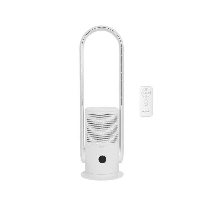 OCEANIC Ventilateur Purificateur d'Air avec filtre - Sans pale - Oscillation ...