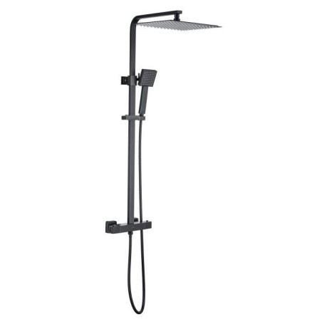 Colonne de douche OCEANIC - Mitigeur thermostatique - Pomme haute carrée 30x3...