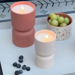 Lampe de table d'extérieur - BRILLIANT - LOVERE - Forme bougie - Plastique - ...