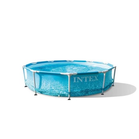 Kit Piscine hors sol tubulaire INTEX - Metal Frame - 305 x 76 cm - Ronde (Liv...