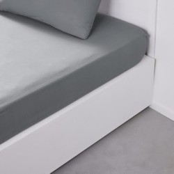 Drap housse TODAY Essential - 160 x 200+23 cm - 2 personnes - 100% Coton uni ...