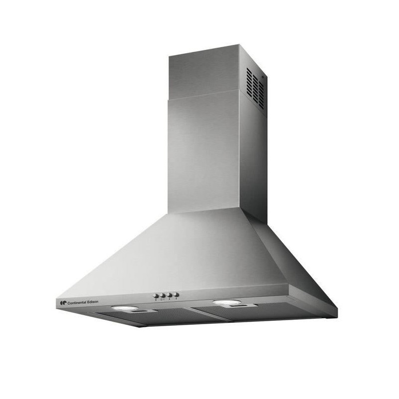 Hotte pyramide CONTINENTAL EDISON CEHP6060S - 60 cm
