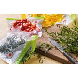 Sacs de congélation - BOSCH - MSZV0FB1 - Lot de 3 - 1,2 L - Fermeture a gliss...