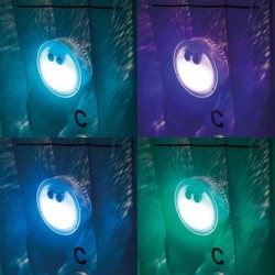 Lumiere d'ambiance Led pour spa a bulles Intex 28503 - 5 couleurs - 2 modes d...