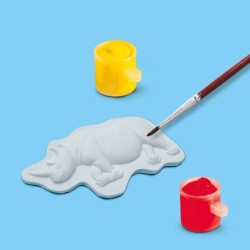 Moulage et peinture - SES CREATIVE - Hobby - Animaux - Plâtre Lavable