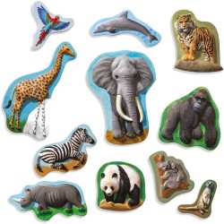 Moulage et peinture - SES CREATIVE - Hobby - Animaux - Plâtre Lavable